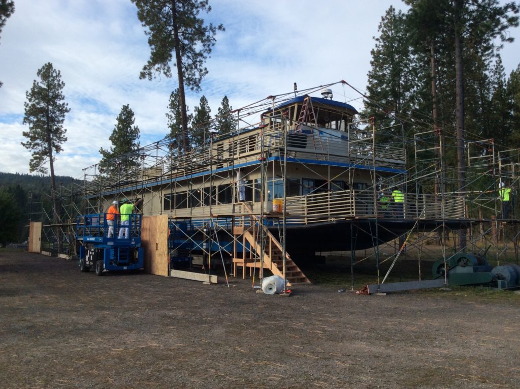 Coeur d’Alene Cruise Boat All Wall Contracting, Inc